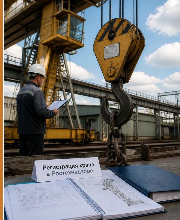 Регистрация крана в Ростехнадзоре в Мытищах от 15233 р. | Авеста ОТиПБ